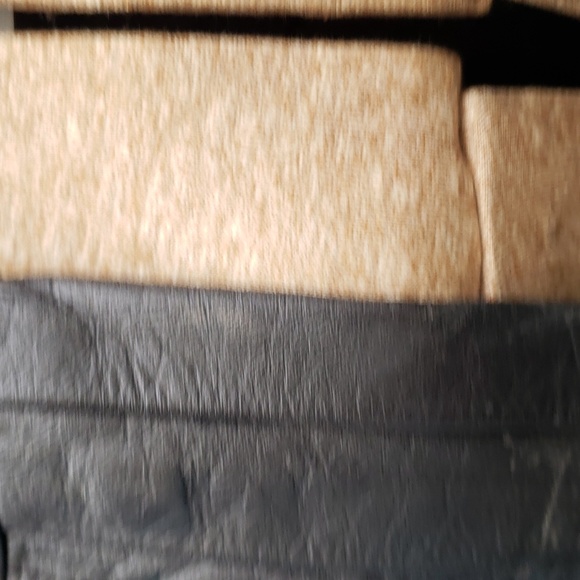 VTG WINTER CLEARANCE  long black leather coat - Picture 2 of 5